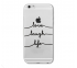 Kryt Love, Laugh, Life iPhone 6/6S - čierny